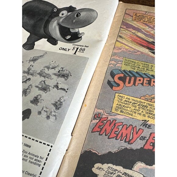 DC Comics The Amazing Adventures Of Superman Comic May 1971 #237 Bagged Boarded - Picture 4 of 5